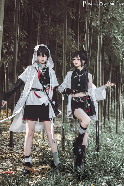 Princess Chronicles - Bamboo Panda - Han Lolita Shirt Full Set Chinese Style Unisex Set