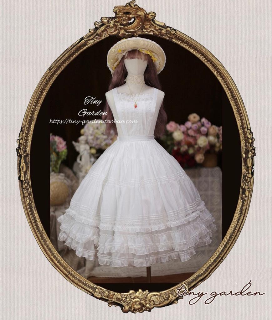 Tiny Garden - Swallowtail Butterfly - Elegant Lolita Salopette Multicolors