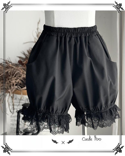 CastleToo - Black Moonlight - Ouji Lolita Chiffon Shirt Outfit