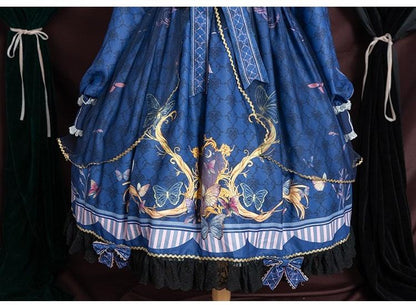 OCELOT - Classic Lolita OP Sailor Collar Elegant Lolita Dress