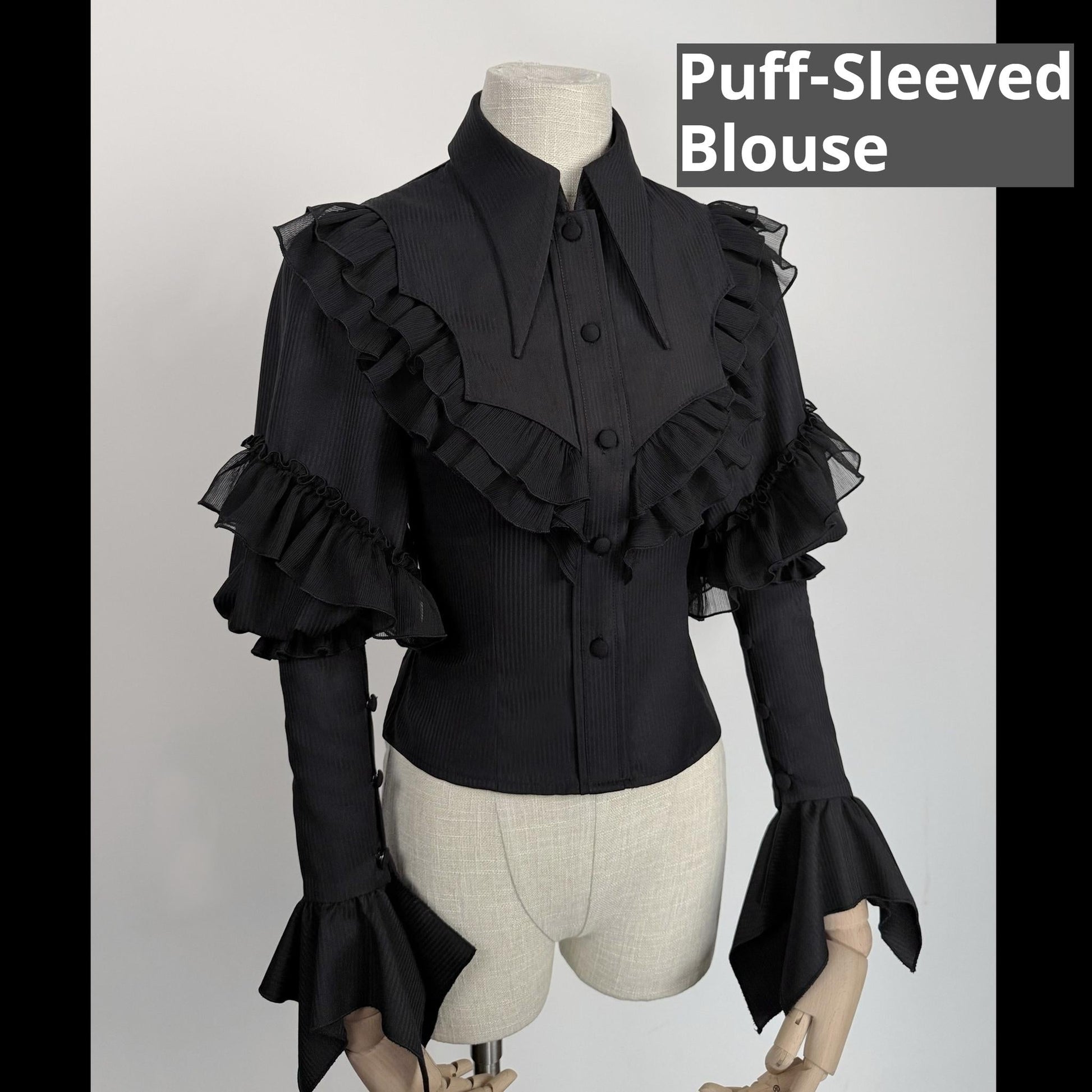 Susin Lolita - Bone-Eroded Butterfly - Gothic Lolita JSK & SK Set