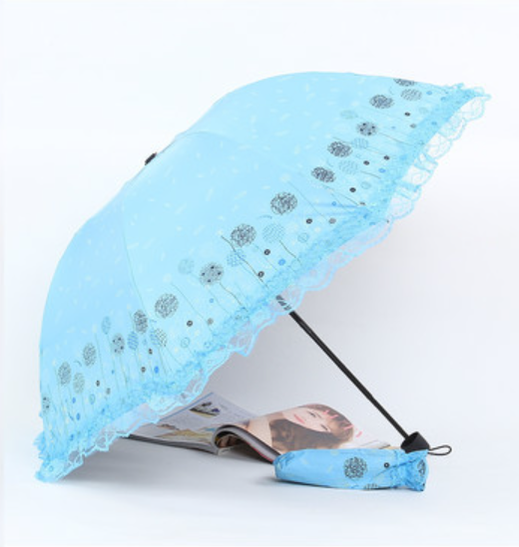 Qiteng - Daily Lolita Lace Princess Sunshade Parasol
