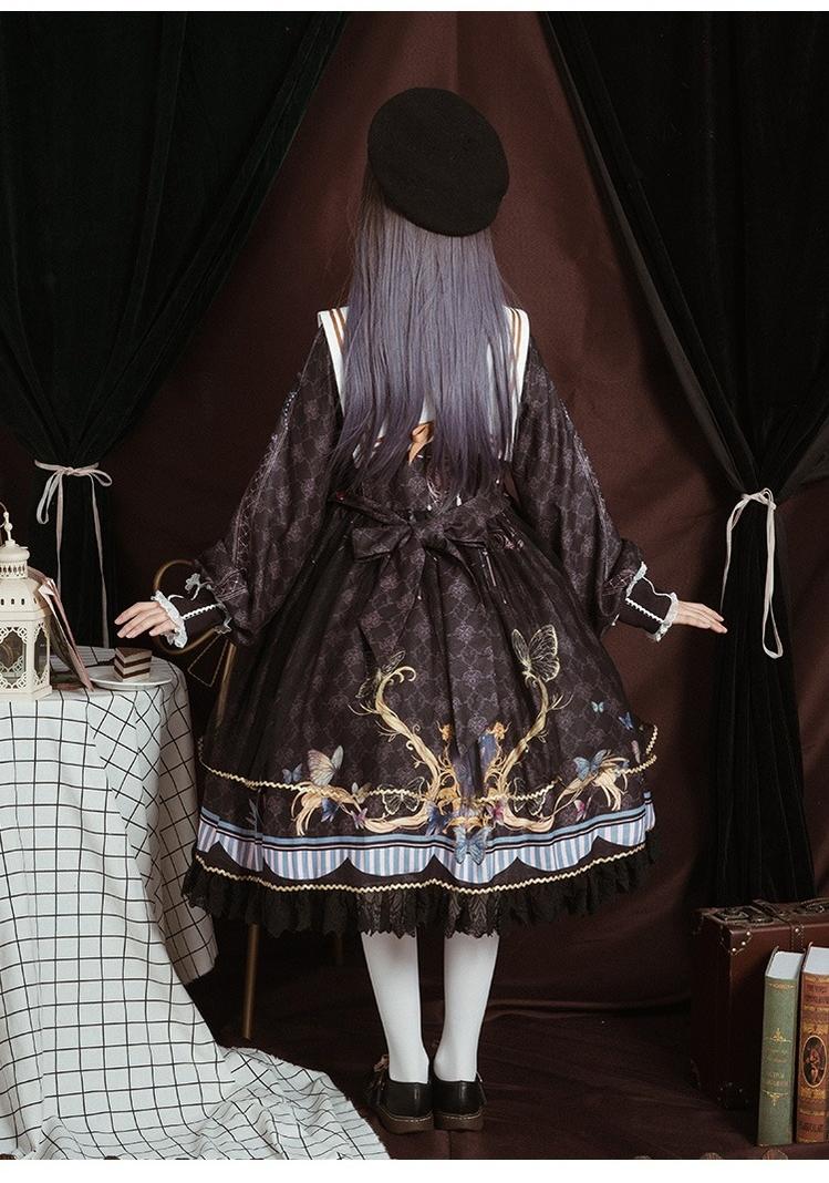 OCELOT - Classic Lolita OP Sailor Collar Elegant Lolita Dress