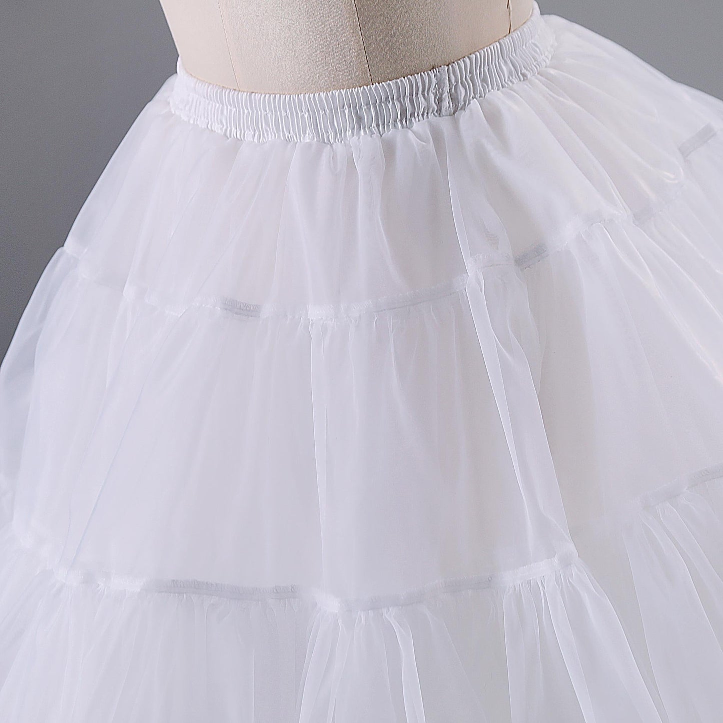 Noloria by 42Lolita -Upgraded 17.7 (45 cm) Organza Lolita Puffy Petticoat"