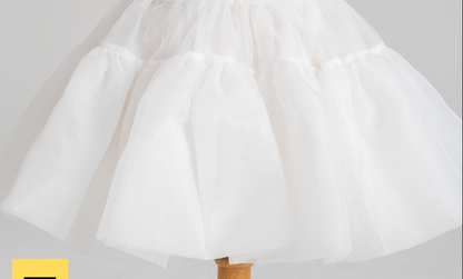 Manyiluo - Daily Puffy - Lolita Hoopless Petticoat | 13.8 (35 cm) Length"