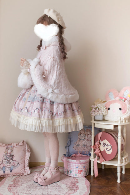 MIST - Sweet Bliss - Sweet Lolita Cape Winter Lolita Sweater Coat