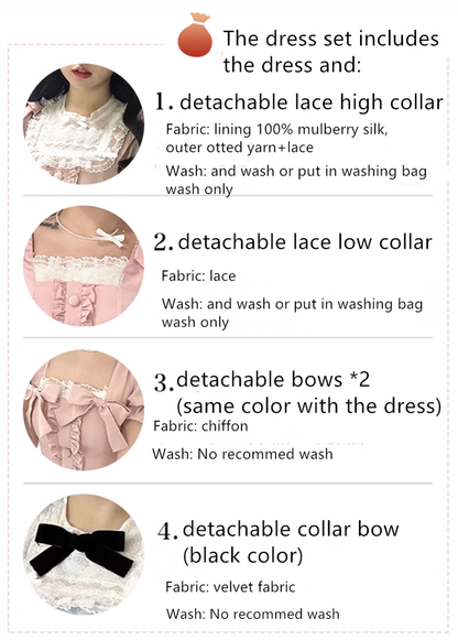 Sweet Wood - Long Vesion Elegant and Vintage Lolita OP