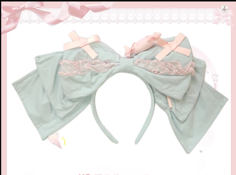 The Seventh Doll - Sweet Diary SP - Vintage Lolita Jumper Dress Petal-like Hem JSK Headdress Set