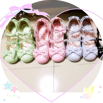 Sosic - Sweet Lolita High Heel Handmade Shoes