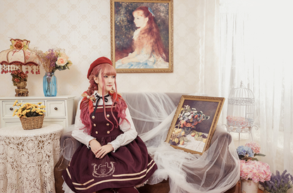 Chess Story - Magic Music School Series Fiddle Embroidery College Style Lolita JSK