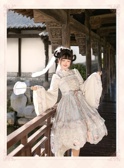 Bramble Rose - Exquisite Luo Shen - Qi Lolita OP Dress Chinese Style Lolita JSK