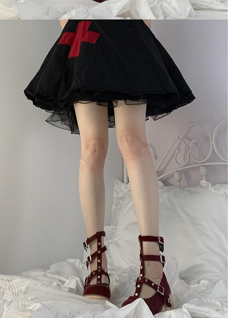 Roji Roji - Sweet Lolita Pantyhose, Joint Print Light Stockings