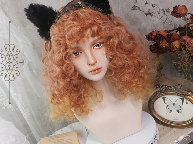 Pippi Palace - Little Princess - Sweet Lolita Curly Wig Multicolors