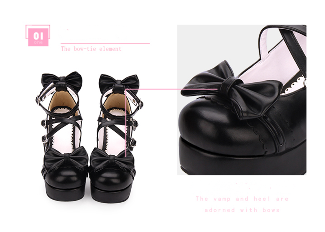 Angelic imprint - Sweet Lolita Heels Shoes Princess Tea Party Low Cut Shoes