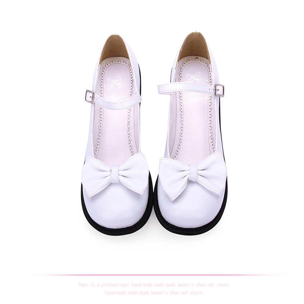 Angelic Imprint - Sweet Lolita Round-tow Lolita Shoes Multicolors