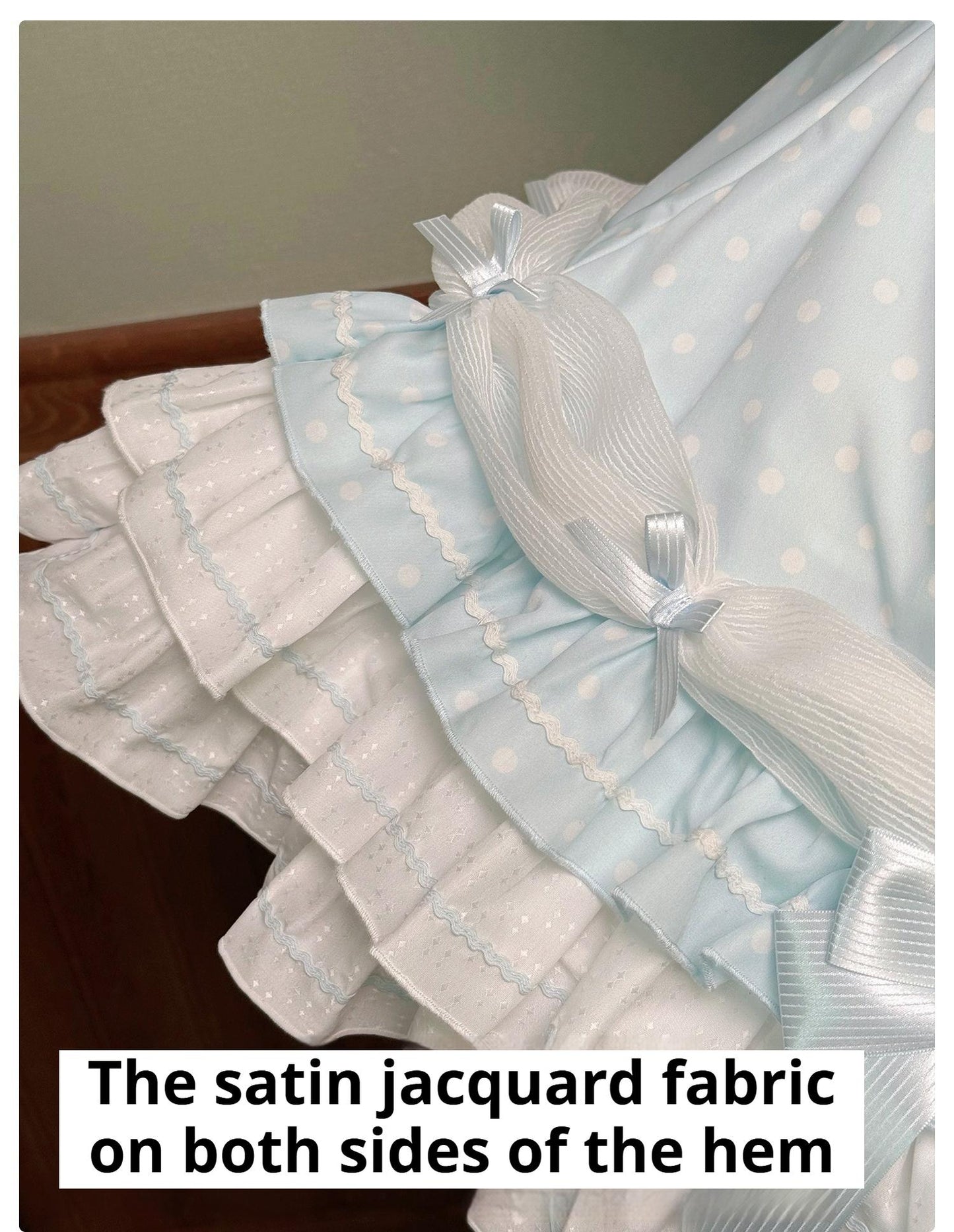 Alice Girl - Old School Polka Dots - Halter Neck Sweet Lolita OP Dress