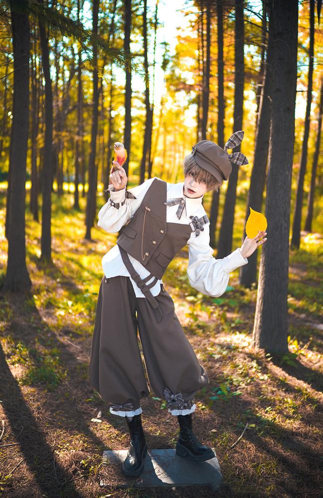 Princess Chronicles - Secret Morning Post - Coffee Retro Ouji Fshion Vest Set