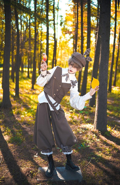 Princess Chronicles - Secret Morning Post - Coffee Retro Ouji Fshion Vest Set