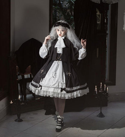 CastleToo - Holy Academy - Gothic Lolita Prince Skirt Set