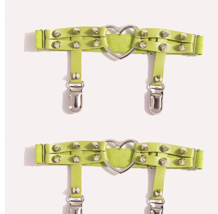 Day Dream - Punk Lolita Garters Stocking Clips Multicolors