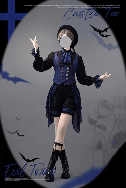 CastleToo - Evil Twins - Ouji Lolita Vest Set