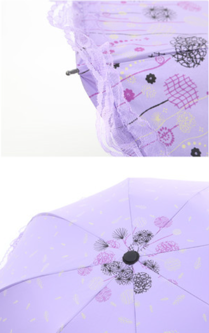 Qiteng - Daily Lolita Lace Princess Sunshade Parasol