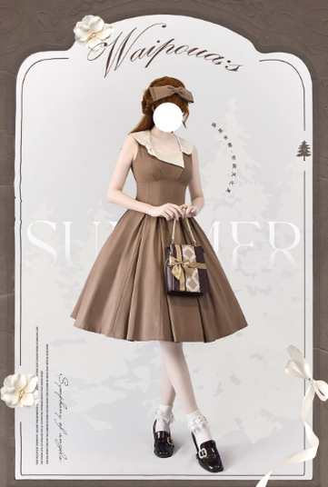 Forest Wardrobe - Waipowa Summer - Elegant and Vintage Lolita Dress