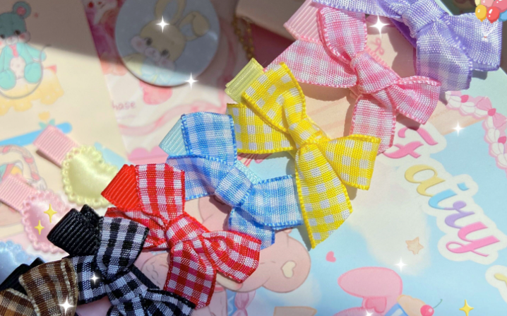 Bear Doll - Airdy - Sweet Lolita Bow Peplum Hair Accessory