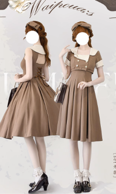 Forest Wardrobe - Waipowa Summer - Elegant and Vintage Lolita Dress