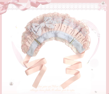 The Seventh Doll - Sweet Diary SP - Vintage Lolita Jumper Dress Petal-like Hem JSK Headdress Set