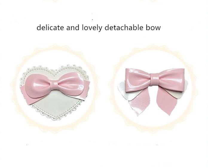 Lixing Luo - Cute Milkmaid Round Toe Multicolor Lolita Shoes