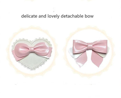 Lixing Luo - Cute Milkmaid Round Toe Multicolor Lolita Shoes