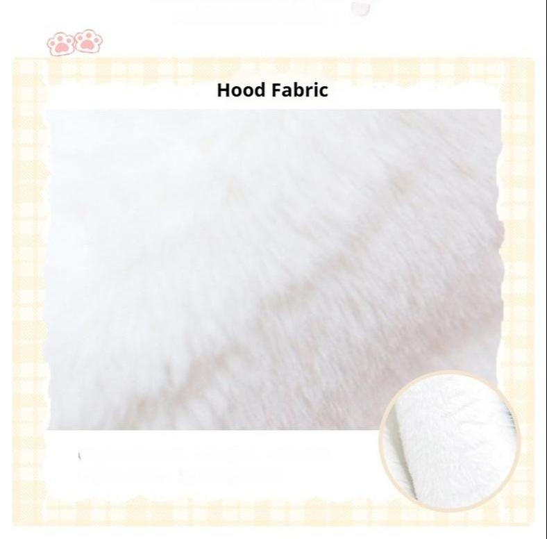 ZhiJinYuan - Calico Cat - Kawaii Lolita Plush Coat Lovely Warm Winter Coat