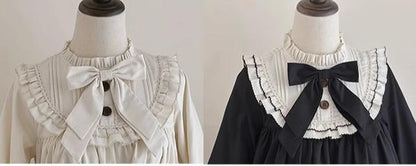 Uncle's Workshop - Lullaby - Cotton Lolita OP Dress Kawaii Lolita Bloomers