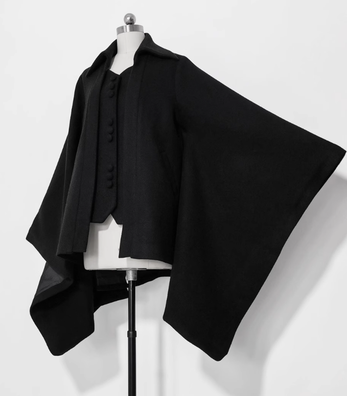 Princess Chronicles - ShenYao - Ouji Lolita Winter Black Long Coat