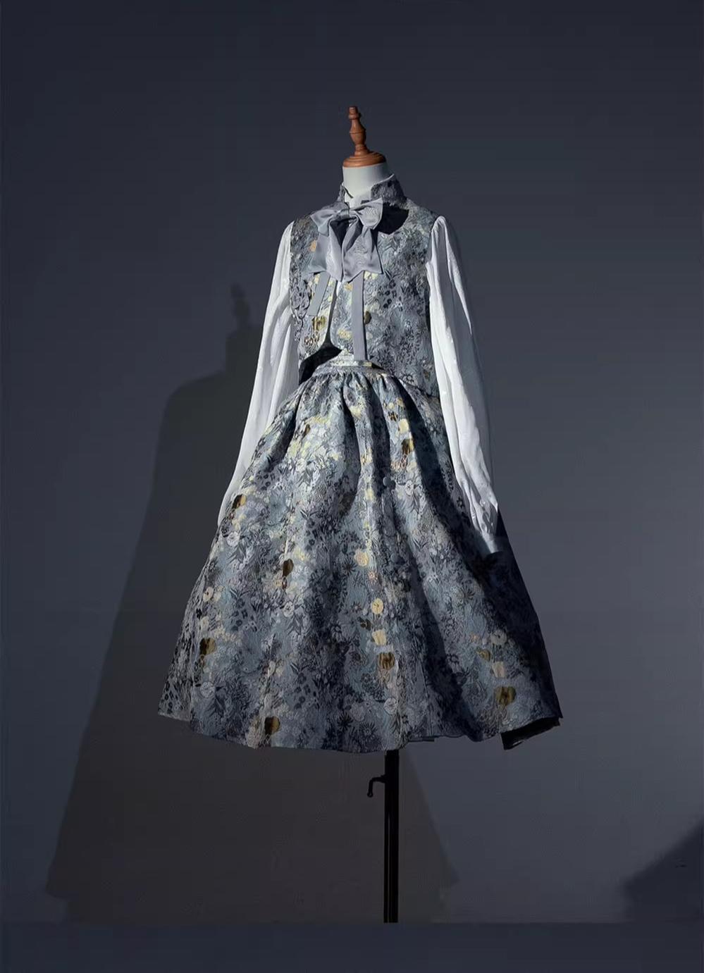 ZJstory - Gilded Years 4.0 - Retro Lolita Dress Suit Elegant Lolita Coat Set