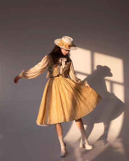 ZJstory - Gilded Years 4.0 - Retro Lolita Dress Suit Elegant Lolita Coat Set