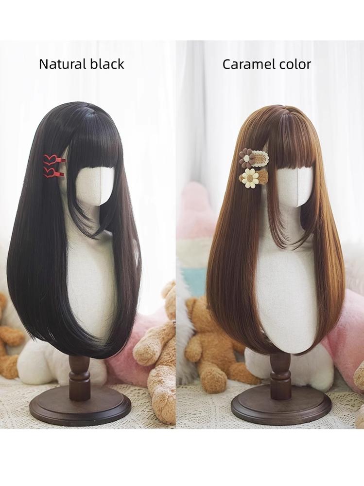 Imperial Tea - Daily Lolita Wig Long Straight Wigs