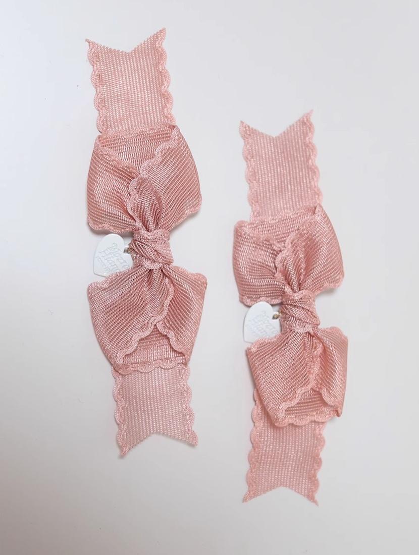 The Accessories' Story - Satin Ballet - Sweet Lolita Headdress Feather Bow