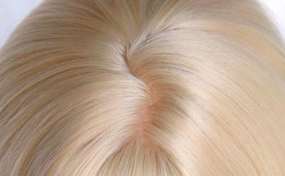 Sinwavy - Elegant Lolita Platinum Wig Long Curly Layered Wig