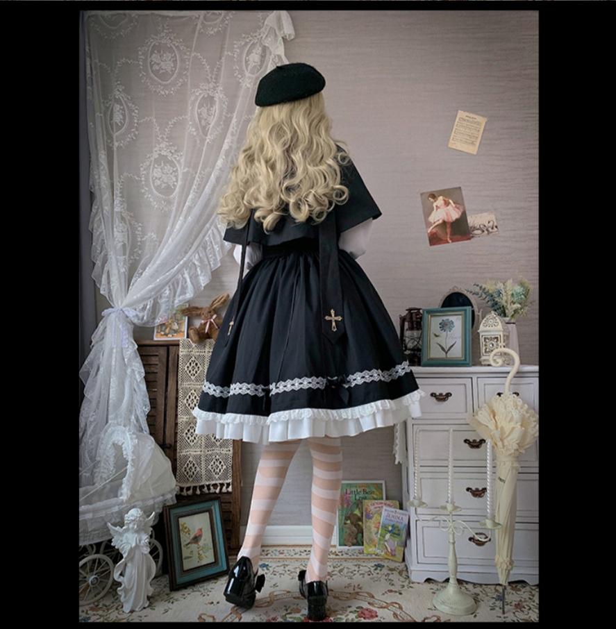 CastleToo - Holy Academy - Gothic Lolita Prince Skirt Set