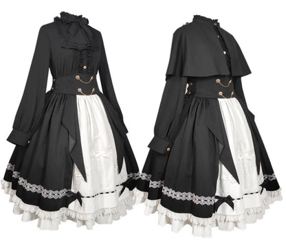 CastleToo - Holy Academy - Gothic Lolita Prince Skirt Set