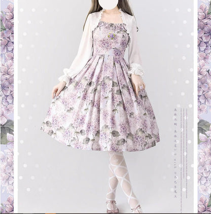 Forest Wardrobe - Forest Basket 3.0 - Vintage Lolita JSK Dress for Summer