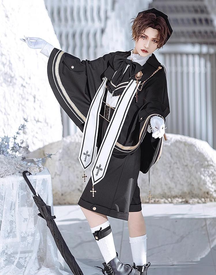 Forest Fluorescent Carps - Choir - Ouji Lolita Shorts Set Prince outfit