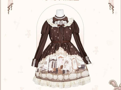 Mademoiselle Pearl - Lovely Lolita Dress OP Cloak Blouse SK Set