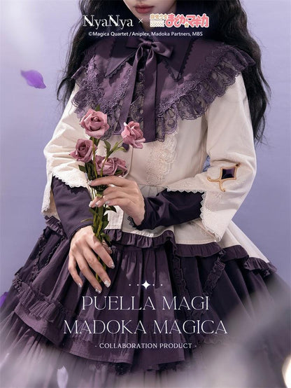 NyaNya - IP Collab Dreamy Memories Themed Lolita OP Dress