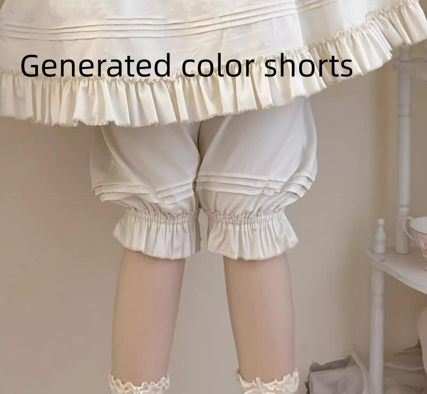 Uncle's Workshop - Lullaby - Cotton Lolita OP Dress Kawaii Lolita Bloomers