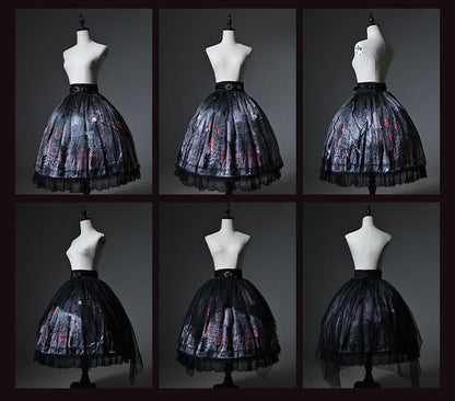 TALEBRINGER - The Sanguivorous Clan 2.0 - Gothic Lolita Coat, Blouse & SK