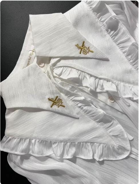 Immortal Thorn - Immortal Paperless Promise - Ouji Lolita Blouse Long Back Tail Shirt