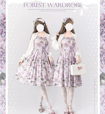 Forest Wardrobe - Forest Basket 3.0 - Vintage Lolita JSK Dress for Summer